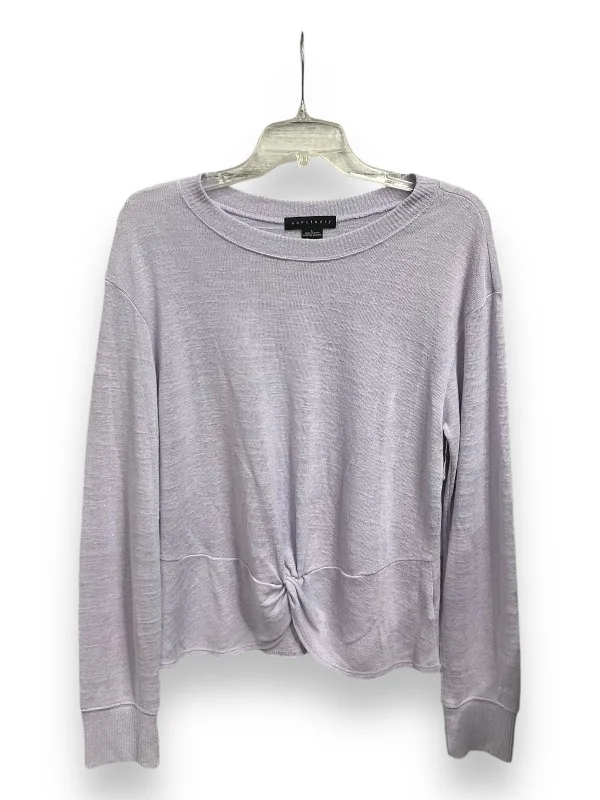 Top Long Sleeve By Sanctuary In Purple, Size: L Laid