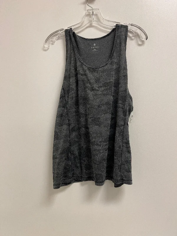 Athletic Tank Top By Zelos In Grey, Size: 2x Confident Men's Power