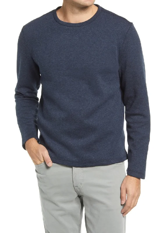 LYKENS LS CREW - NAVY Elegant Men's Formal 