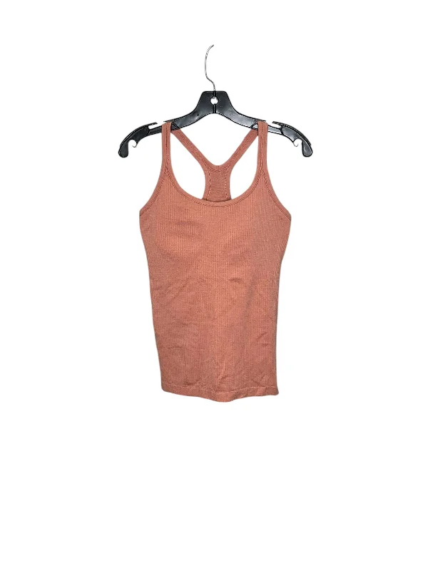 Athletic Tank Top By Lululemon In Orange, Size: 8 Sharp Men's Italian