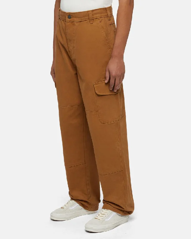 Dickies Duck Canvas Cargo Trousers - Brown Duck Youthful Men's Pop