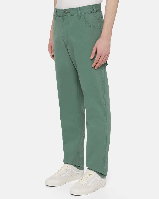 Dickies Duck Canvas Regular Fit Mens Carpenter Pants - Forest Beach