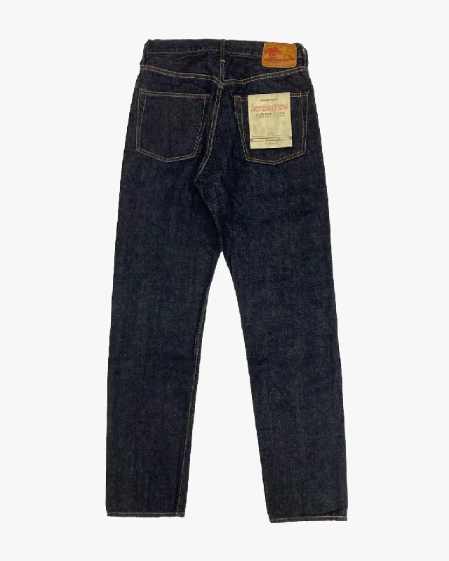 FOB Factory F153 14.75oz Supima Selvedge Denim Tapered Mens Jeans - Onewash Dynamic Men's Glow