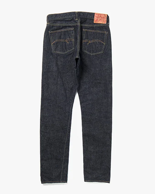 Studio D'Artisan SD-108 Relaxed Tapered Mens Jeans - 15oz Indigo Selvedge / Onewash Confident Men's High